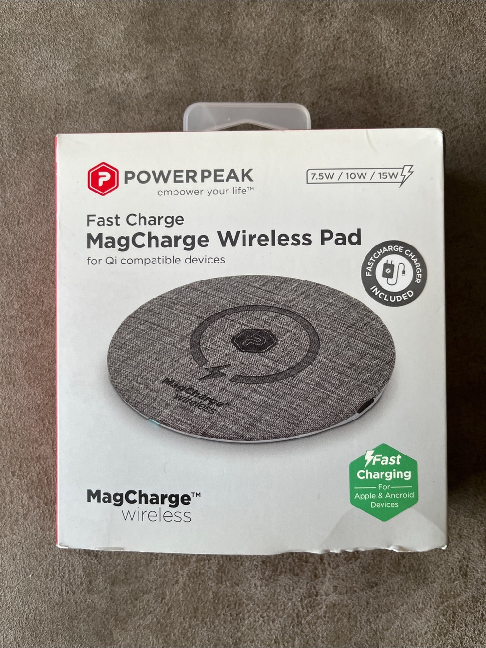 MagCharge Fast Wireless Pad - Gray